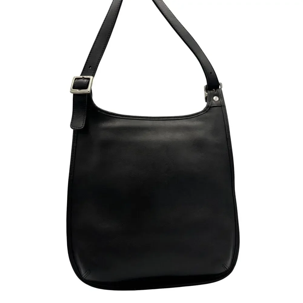 Coach 9131 Saddle Flap Crossbody | 90s Leather Hippie Bag | Vintage Minimal - Picture 16 of 16